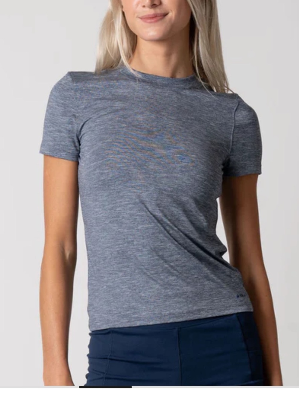 Joola Short Sleeve T-Shirt — NAVY HEATHER